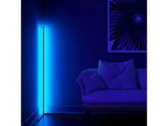 BOT Nordic álló LED lámpa N1 140cm RGB, fekete