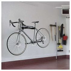 Meliconi falra szerelhető kerékpártartó, 489001, egykarú, festett, teherbírása 30 kg, Olaszországban gyártott