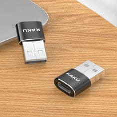 Kaku KSC-530 adapter USB / USB-C, fekete