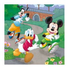 DINO Mickey és Minnie sportolók: puzzle 3x55 darab