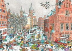 Ravensburger Világvárosok puzzle: Amszterdam télen 1000 darab