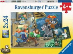 Ravensburger Puzzle Fairy Tales 2x24 db