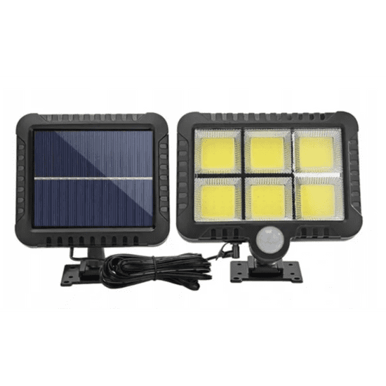 BB-Shop Halogén SOLAR lámpa 120 LED + mozgásérzékelő