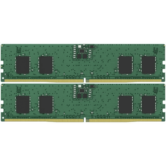 Kingston 16GB 5600MHz DDR5 RAM CL46 (2 x 8GB) (KVR56U46BS6K2-16) (KVR56U46BS6K2-16)