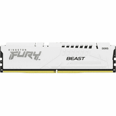 Kingston 16GB 6000MHz DDR5 RAM Fury Beast White CL40 (KF560C40BW-16) (KF560C40BW-16)