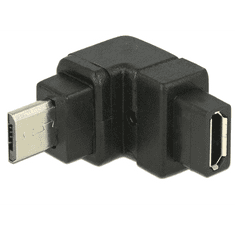 DELOCK DL65096 USB micro-B apa / anya 90° adapter (DL65669)