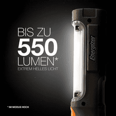 Energizer LED Kézilámpa Hardcase Worklight Elemekről üzemeltetett 350 lm Fekete,Szürke (639825)