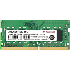 Transcend 16GB 2666MHz DDR4 Notebook RAM CL19 (JM2666HSE-16G) (JM2666HSE-16G)