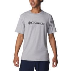 COLUMBIA Póló kiképzés szürke S Csc Basic Logo SS Tee