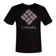 COLUMBIA Póló fekete S Trek Logo