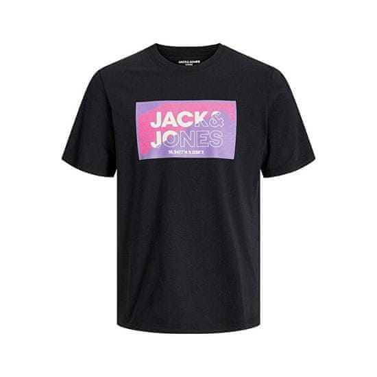 Jack&Jones Férfi póló JCOLOGAN Standard Fit 12242492 black