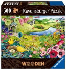 Ravensburger Puzzle - Wild Garden 500 darab, fa