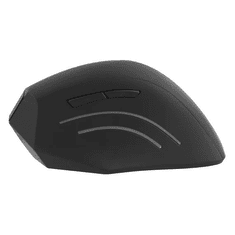 TNB vezeték nélküli (Bluetooth és 2.4GHz) ergonomikus hanyattegér fekete (MWERGOVBT) (MWERGOVBT)