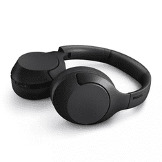 PHILIPS TAH8506BK/00 fejhallgató és headset Vezeték nélküli Fejpánt Hívás/zene USB C-típus Bluetooth Fekete (TAH8506BK/00)