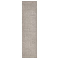 shumee homokszínű szizálszőnyeg kaparófához 66 x 250 cm