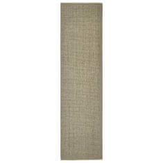 shumee tópszínű szizálszőnyeg kaparófához 80 x 300 cm