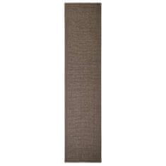 shumee barna szizálszőnyeg kaparófához 80 x 350 cm