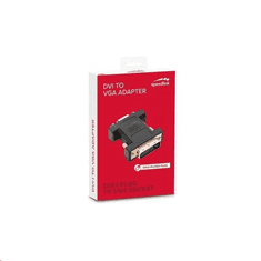 SPEED-LINK DVI -> VGA HQ adapter fekete (SL-170009-BK) (SL-170009-BK)