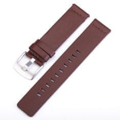 BStrap Fine Leather szíj Samsung Galaxy Watch 3 45mm, brown
