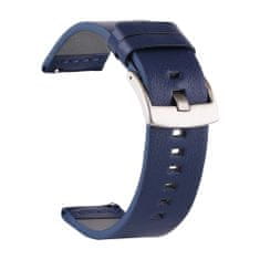 BStrap Fine Leather szíj Samsung Gear S3, blue