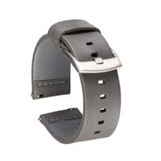 BStrap Fine Leather szíj Huawei Watch GT3 46mm, gray