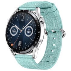BStrap Denim szíj Huawei Watch 3 / 3 Pro, light green