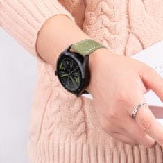 BStrap Denim szíj Xiaomi Watch S1 Active, light green