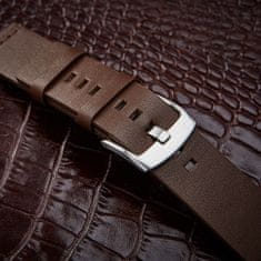 BStrap Fine Leather szíj Garmin Venu 2 Plus, brown