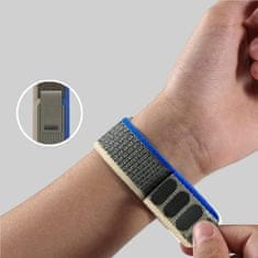 BStrap Velcro Nylon szíj Samsung Galaxy Watch Active 2 40/44mm, black