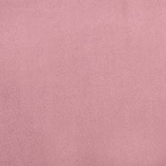 Vidaxl rózsaszín gyerek bársonykanapé 60 x 40 x 30 cm 3196320