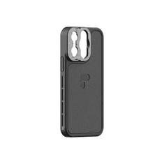 PolarPro LiteChaser iPhone 13 Pro készülékhez alumínium hátlaptok fekete (IP13-PRO-BLK) (IP13-PRO-BLK)