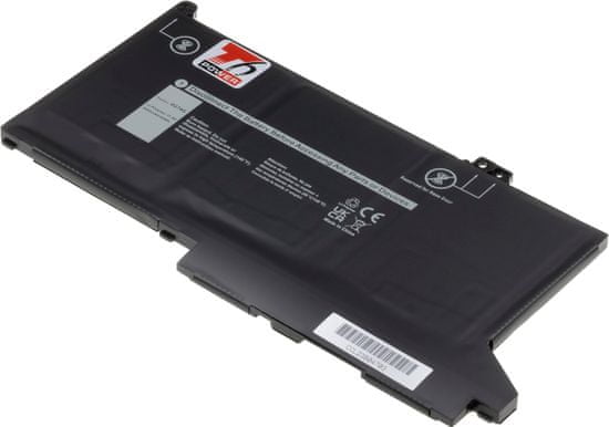 T6 power Akkumulátor Dell laptophoz, cikkszám: 8JYHH, Li-Poly, 11,4 V, 3685 mAh (42 Wh), fekete