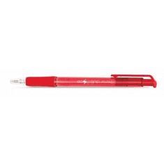 FLEXOFFICE "EasyGrip" golyóstoll 0,4 mm piros (FOGT08P / FO-08RED) (FO-08RED)