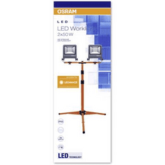 LEDVANCE LED Worklights - TRIPOD L Fénysugárzó építkezéshez 100 W 9000 lm 4058075213999 (4058075213999)