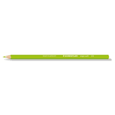 Staedtler "Ergo Soft" színes ceruza, háromszögletű, világoszöld (TS15750) (TS15750)