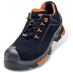Uvex 2 6508244 ESD biztonsági cipő S3 Méret: 44 Fekete, Narancs 1 pár (6508244)