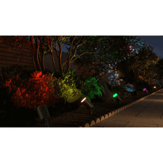 Hama 176630 WiFi okos RGBW LED kerti reflektor fekete (hama176630)