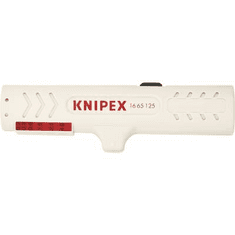 Knipex 16 65 125 SB koax kábel, CAT kábelcsupaszoló, blankoló CAT5 4.5 - 10 mm 0.2 - 4.0 mm2 (16 65 125 SB)