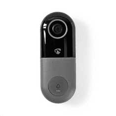 Nedis intelligens videokamerás ajtócsengő szürke (WIFICDP10GY) (WIFICDP10GY)