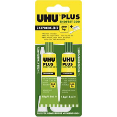 UHU Plus Endfest 300 Kétkomponensű ragasztó 45640 33 g (45640)