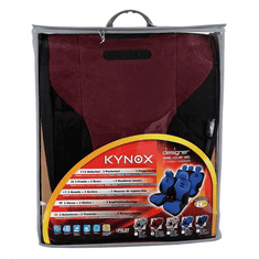 LAMPA Kynox üléshuzat szett fekete-piros (54901) (54901)