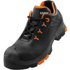 Uvex 2 6502240 Biztonsági cipő S3 Méret: 40 Fekete, Narancs 1 pár (6502240)