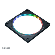 Akasa RGB LED ventilátor keret 12cm (AK-LD08-RB)