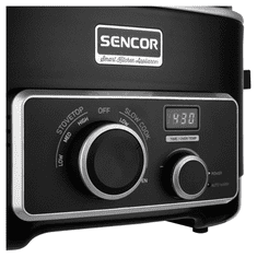 SENCOR SPR 6100BK multifunkciós és lassan főző készülék (SPR 6100BK)