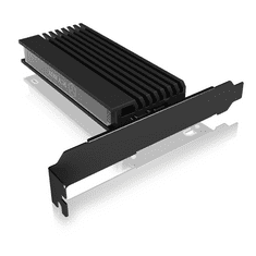 RaidSonic ICY BOX IB-PCI214M2-HSL - interface adapter - M.2 Card - PCIe 3.0 x4 (IB-PCI214M2-HSL)