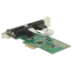 DELOCK 2x Soros port bővítő kártya PCI-E (89555) (89555)
