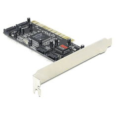 BlackBird 4x SATA bővítő kártya PCI (BH1294)