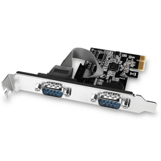 AXAGON 2x Soros port bővítő kártya PCIe (PCEA-S2N) (PCEA-S2N)