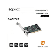 Approx RJ45 Gigabit Ethernet port PCI bővítő kártya (APPPCI1000V2) (APPPCI1000V2)