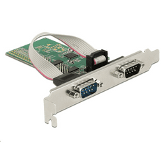DELOCK 4x Soros port bővítő kártya PCI-E (89557) (89557)